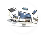Portfolio Responsive Website Ferienwohnungen auf PC, Laptop, Tablet und Smartphone.